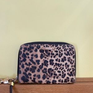 Leopard Stella & Dot wristlet
